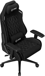 Ігрове крісло Lorgar CHA41 Premium Anti-Stain Fabric Black/White (LRG-CHA41-BK-WH) - мініатюра 3