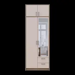 Антресоль Doros Ронді Дуб Артізан/Кашемір 2 ДСП 82х52х41 (80737813) - мініатюра 5