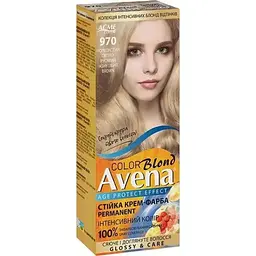 Крем-фарба AVENA для волосся Blond Color 970 Попелястий світло-русявий
