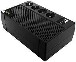Джерело безперебійного живлення Njoy Renton 650 Plus (UPCSBLS665TRPCG01B) - мініатюра 2