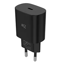 Зарядний пристрій мережевий MAKE 25W GaN3 Mini Type-C PD3.0 Black - мініатюра 4