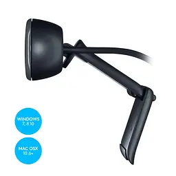 Веб-камера Logitech C270 HD Webcam Black (960-001063) - мініатюра 6