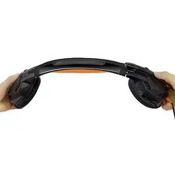 Навушники REAL-EL GDX-7700 SURROUND 7.1 black-orange - мініатюра 6