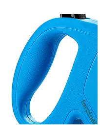 Повідець-рулетка для собак Ferplast Flippy One Cord S до 8 кг блакитний шнур 3 метри 75092025 - мініатюра 4