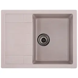 Кухонна мийка Zerix ZS-6550S-06 beige ZX4541