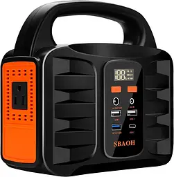 Зовнішній акумулятор Sbaoh 42000mah 150W Зарядна станція