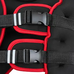 Жилет-обтяжувач для тренувань 4FIZJO 5 кг Black/Red (P-5905973402156) - мініатюра 7