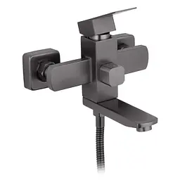 Змішувач для ванни Kroner KRP Edelstahl Kubus - PVD060 (CV035907) - мініатюра 2