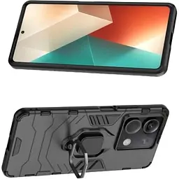 Чохол бампер Primolux Ring Armor для Xiaomi Redmi Note 13 5G Black - мініатюра 2