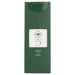 Уцінка. Набір дріп-кава Gemini Mix drip coffee bags 60 г (5 шт. по 12 г) - мініатюра 4