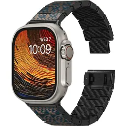 Ремінець Pitaka Chroma Carbon Band Dreamland для Apple Watch 42/44/45/49mm Stairs [AWB2302] [106386] - мініатюра 3