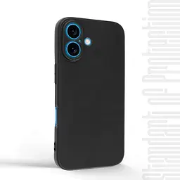Чехол-накладка для смартфона Apple iPhone 16, противоударный, силиконовый, термополиуретановый (ТПУ), с защитой камеры и корпуса, черный, защита всего корпуса, ArmorStandart (ARM78493) - мініатюра 2