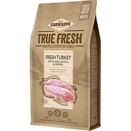 Сухий корм для собак Carnilove True Fresh TURKEY for Adult dogs з індичкою 1.4 кг (8595602545957)