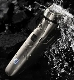 Електробритва Enchen Steel 3S Black-Gold - мініатюра 2