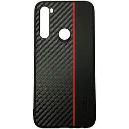 Чохол накладка Primo Cenmaso Xiaomi Redmi Note 8 Black&Red - мініатюра 2