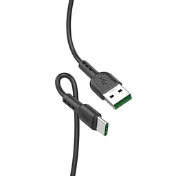 Кабель Hoco X33 Type - C 5A Surge charging Data cable Black