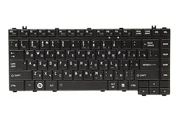 Клавіатура для ноутбука TOSHIBA Satellite A200, A300 чорний, чорний фрейм (KB310296)