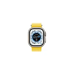 Смарт-годинник Apple Watch Ultra GPS + Cellular 49 mm Titanium Case with Yellow Ocean Band (MNH93/MNHG3) - мініатюра 3