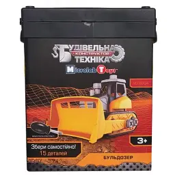 Конструктор Microlab Toys Будівельна техніка — бульдозер (MT8904) - мініатюра 2