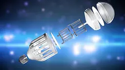 Світлодіодна лампа - приманка пастка для комах Zapp Light Е27 цоколь 220В - мініатюра 3
