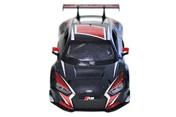 Іграшкова машинка гоночна Audi R8 LMS 1:24 Автопром світлозвукові ефекти металева 68262A(B), кор. 24,5x12см - мініатюра 4