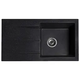 Кухонна мийка Romzha Quadro Antracit RO43448, Чорний