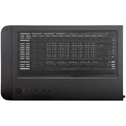 Корпус 1stPlayer UV6, Black, без БЖ, Mini Tower, Micro ATX / Mini ITX, 2xUSB 3.0, макс. CPU - 157 мм / VGA - 400 мм, 3x120 мм ARGB, бічна та передня панель із загартованого скла (UV6-BK-2FC7R-1FC7) - мініатюра 5
