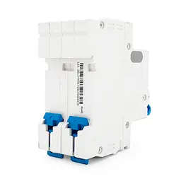 Автоматичний вимикач постійного струму CHNT CB-63DC 2P 32A, DC500V, 6kA, DIN, 86*36*49.5mm - мініатюра 3