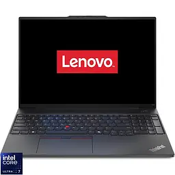 16- дюймовий ноутбук Lenovo ThinkPad E16 Gen 2, WUXGA IPS, Intel Core Ultra 7 155H (24 МБ кеш- пам’яті, до 4, 80 ГГц), 16 ядер, 48 ГБ DDR5, 1, 5 ТБ SSD, Intel ARC, графітово- чорний