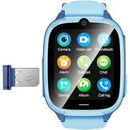 Дитячий смарт-годинник Hoco Y106 4G Blue [151423] - мініатюра 3