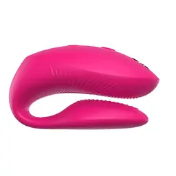 Смарт-вібратор для пар We-Vibe Chorus Pro Electric Pink - мініатюра 6