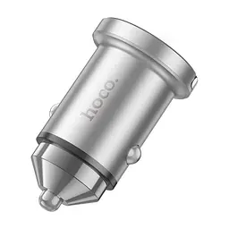 Зарядний пристрій HOCO NZ10 Handy USB-A/Type-C Silver (6942007601825) - мініатюра 3
