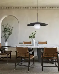 Підвісний світильник, люстра TK Lighting 10637 Slate E27 1x15W IP20 чорний - мініатюра 3