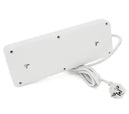 Мережевий фільтр-подовжувач Voltronic F-34, 8 розеток EU, 2 м, 3х0,75 мм, 2500 Вт, White - мініатюра 2