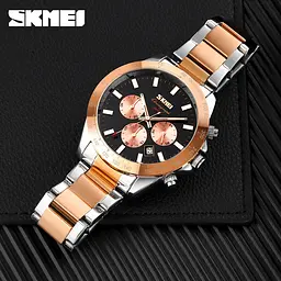 Чоловічий наручний годинник 9259RGBK Rose Gold-Black Skmei acs0029841 - мініатюра 4