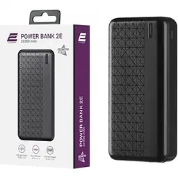 Зовнішній акумулятор 2E Geometry PB2072 20000mah 18W батарея із швидкою зарядкою PB2072 - мініатюра 5