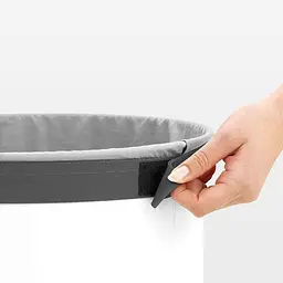 Бак для білизни Brabantia Laundry Bin, 35 л, білий (104367) - мініатюра 4