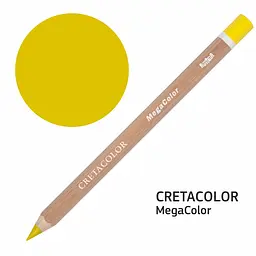 Олівець кольоровий Megacolor Кадмій жовтий (29107) Cretacolor