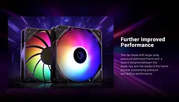Вентилятор ID-Cooling TF-12025-PRO ARGB TRIO (TF-12025-PRO ARGB TRIO) - мініатюра 7