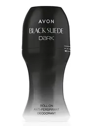 Дезодорант-антиперспірант з кульковим аплікатором Avon Black Suede Dark для нього, 50 мл - мініатюра 1