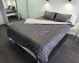 Постільна білизна LARA сатин d13231e160 з простирадлом на резинці 160х200х25 євро - мініатюра 5