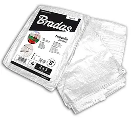 Тент посилений Bradas WHITE 90 г/м² 3 х 5 м PLW903/5