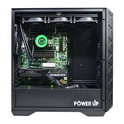 Робоча станція Power Up #356 AMD EPYC 9754/256 GB/SSD 1TB/GeForce RTX 5060Ti 16 Gb - мініатюра 2