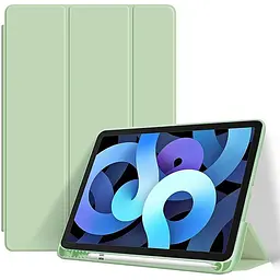 Чохол-книжка BeCover Tri Fold Soft TPU з кріпленням Apple Pencil для Apple iPad Air 4/5 2020/2022 10.9" Green (711107) - мініатюра 6