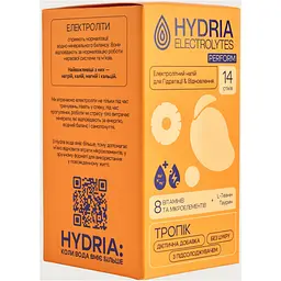 Електроліти Hydria Electrolytes Perform 5 г х 14 стіків тропік - мініатюра 2