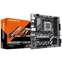 Материнська плата Gigabyte B850M DS3H (B850M DS3H) (Socket AM5, AMD B850, Micro-ATX) - мініатюра 4