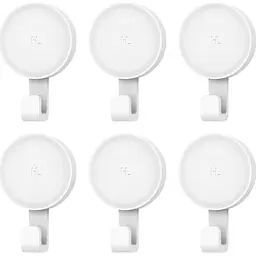 Набір настінних гачків Happy Life Small Hook 6 шт White [26035]