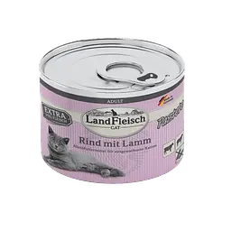 Консерви для котів LandFleisch Adult Cat Pastete Rind mit Lamm (яловичина, ягня) 195 г