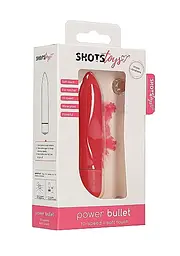 Міні-вібратор Shots Toys Power Bullet 9 см (рожевий) - мініатюра 2