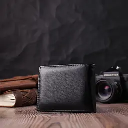 Чоловічий шкіряний гаманець ST Leather 11,5х8,7х1 см acs0028290 - мініатюра 7